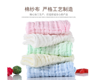 六層棉紗布小毛巾 嬰兒護理的貼心伴侶